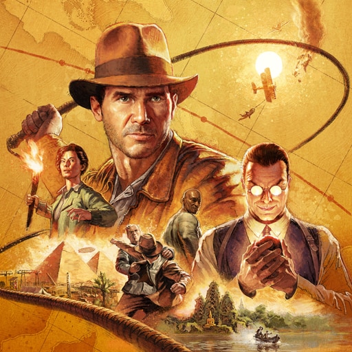 Indiana Jones und der Große Kreis Logo